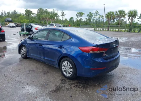 2018 Hyundai Elantra Se from USA, damaged, VIN 5NPD74LF0JH339625